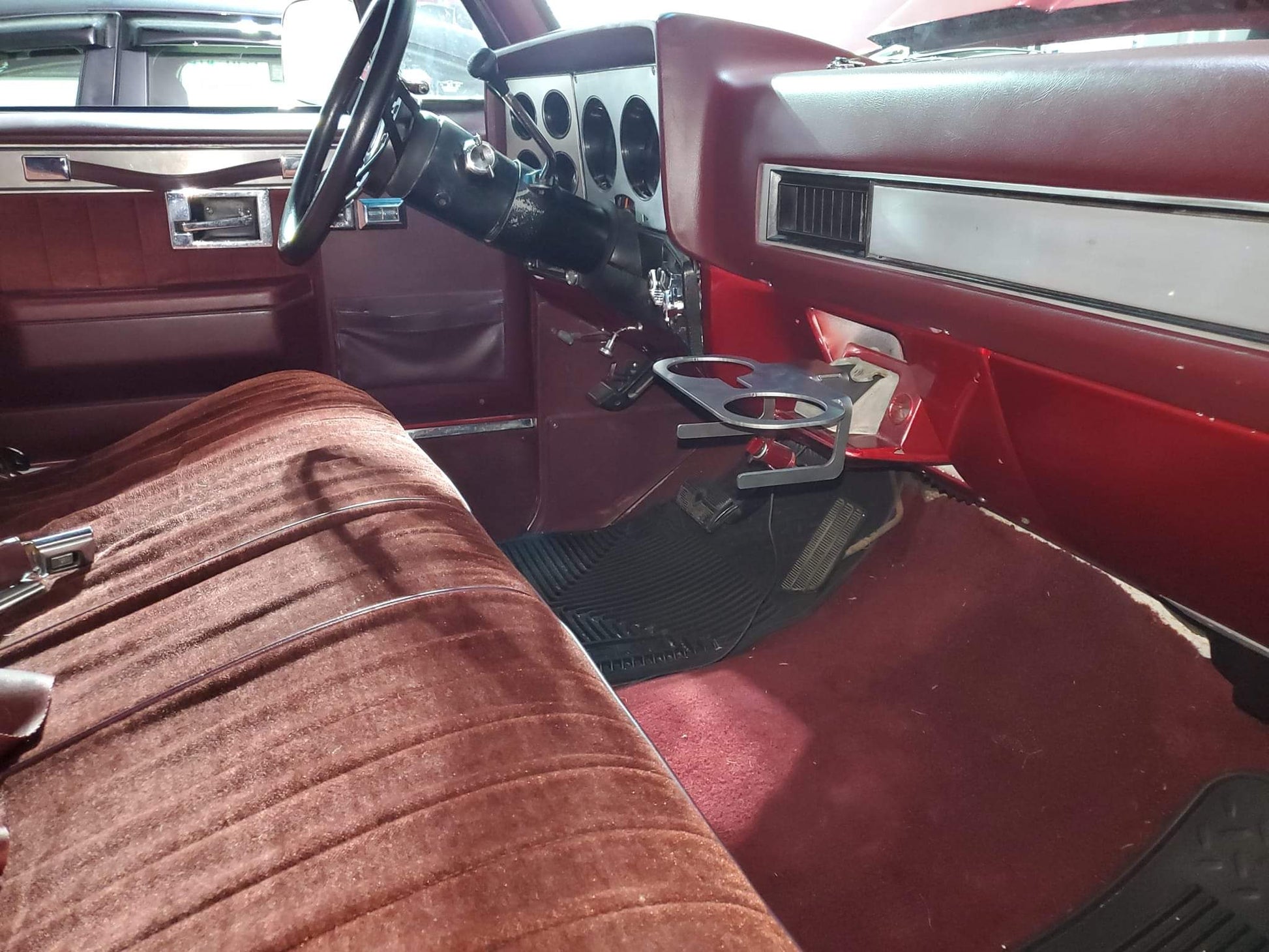 Chevy c10 shop cup holder